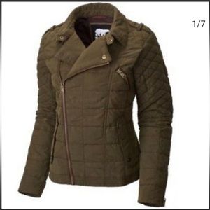 Sorel conquest carly moto jacket NWT